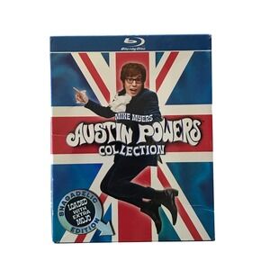Austin Powers Collection Blu-ray Shagadelic Loaded with Extra Mojo 3-Film Set